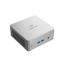 Minisforum - UM750 Neo Mini PC, 16 GB & 500 GB, AMD Ryzen Z1, Radeon Graphics, USB4, Windows 11 - Silver