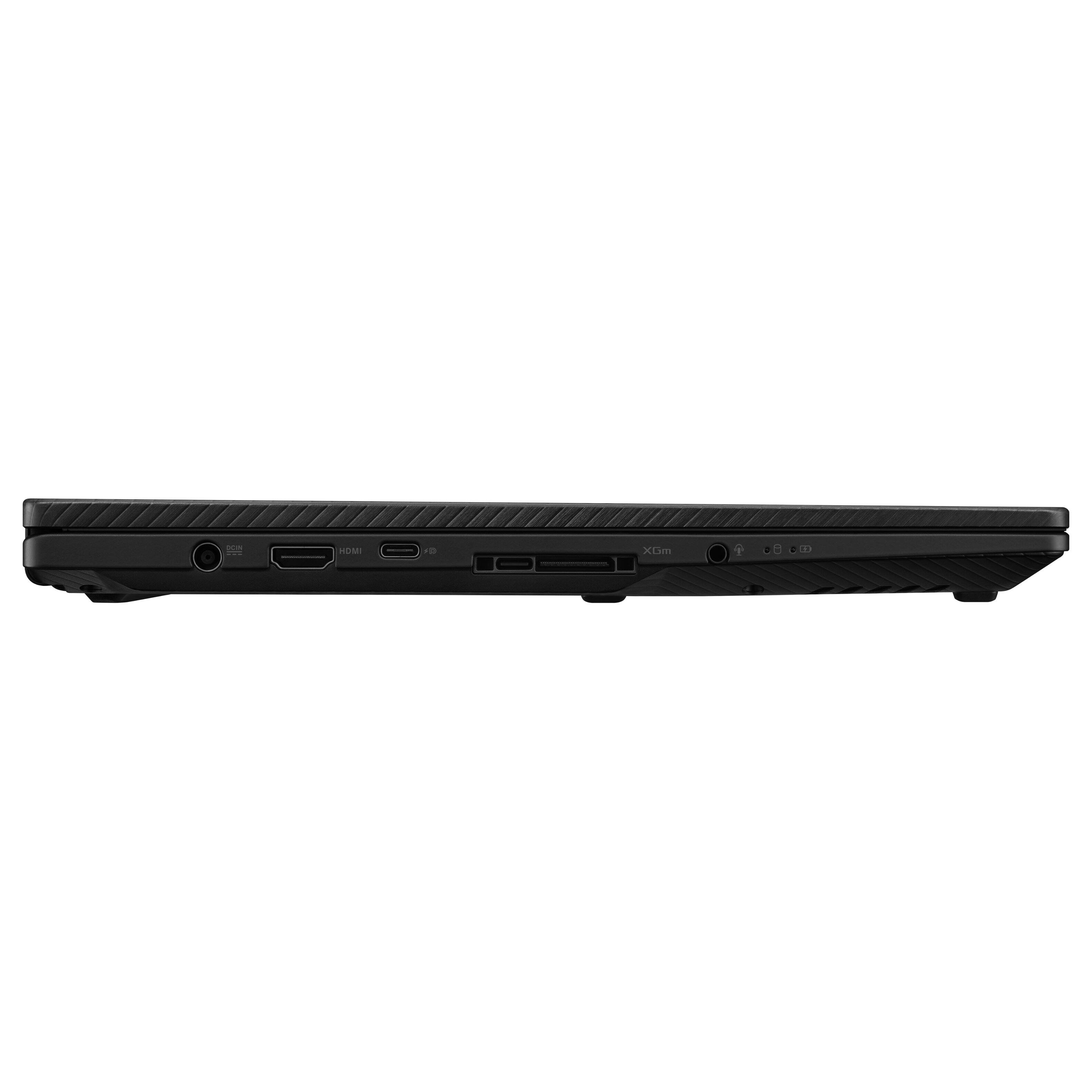 Alt View 13. ASUS - ROG Flow X16 16" 2.5K 240Hz 3ms Gaming Laptop - Intel Core i9 - 32GB DDR5 - GeForce RTX 4060 - 1TB SSD - Off Black.