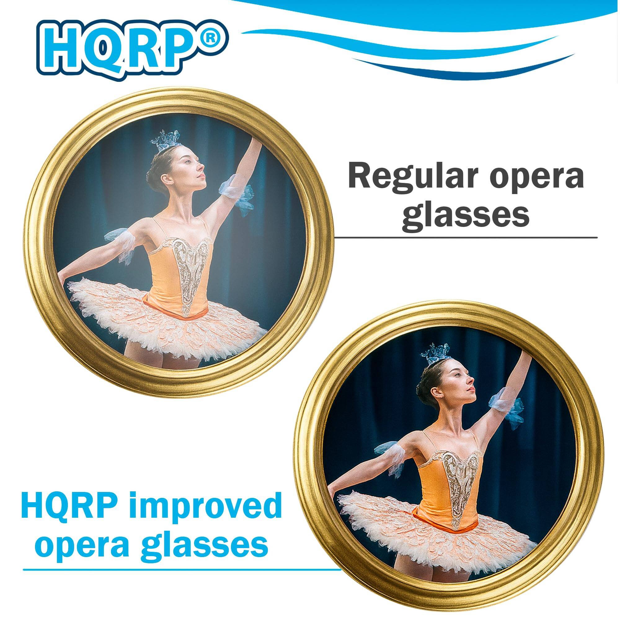 HQRP Regular opera glasses  
HQRP improved opera glasses