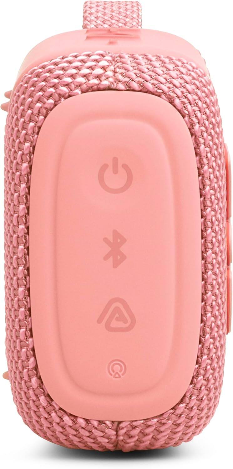 Alt View 3. JBL - Go 5 Portable Bluetooth Speaker Pink - Pink.