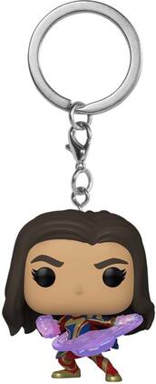 Funko - POP! KEYCHAIN: The Marvels - Ms. Marvel - Collectibles - Multicolor