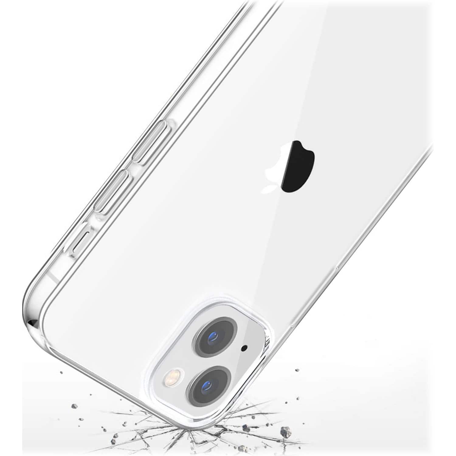 Alt View 15. SaharaCase - Hybrid-Flex Hard Shell Case for Apple iPhone 14 Plus - Clear.