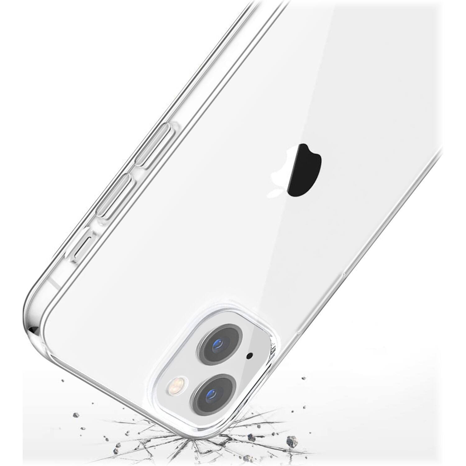 Alt View 15. SaharaCase - Hybrid-Flex Hard Shell Case for Apple iPhone 14 Plus - Clear.