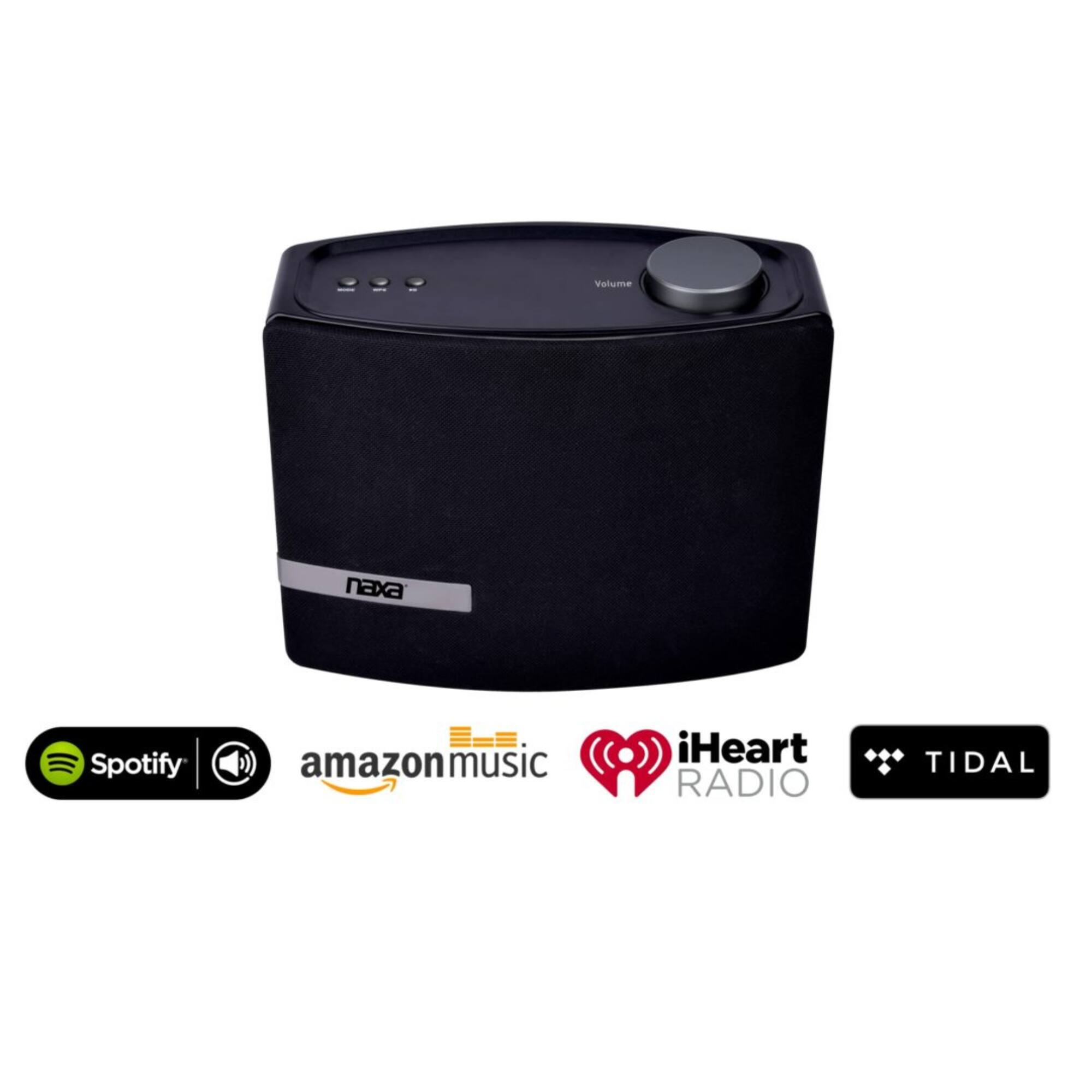 Volume naxa Spotify amazonmusic iHeart RADIO TIDAL