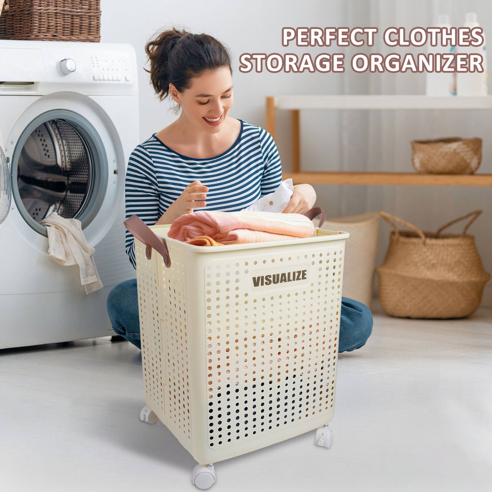 PERFECT CLOTHES STORAGE ORGANIZER  
VISUALIZE