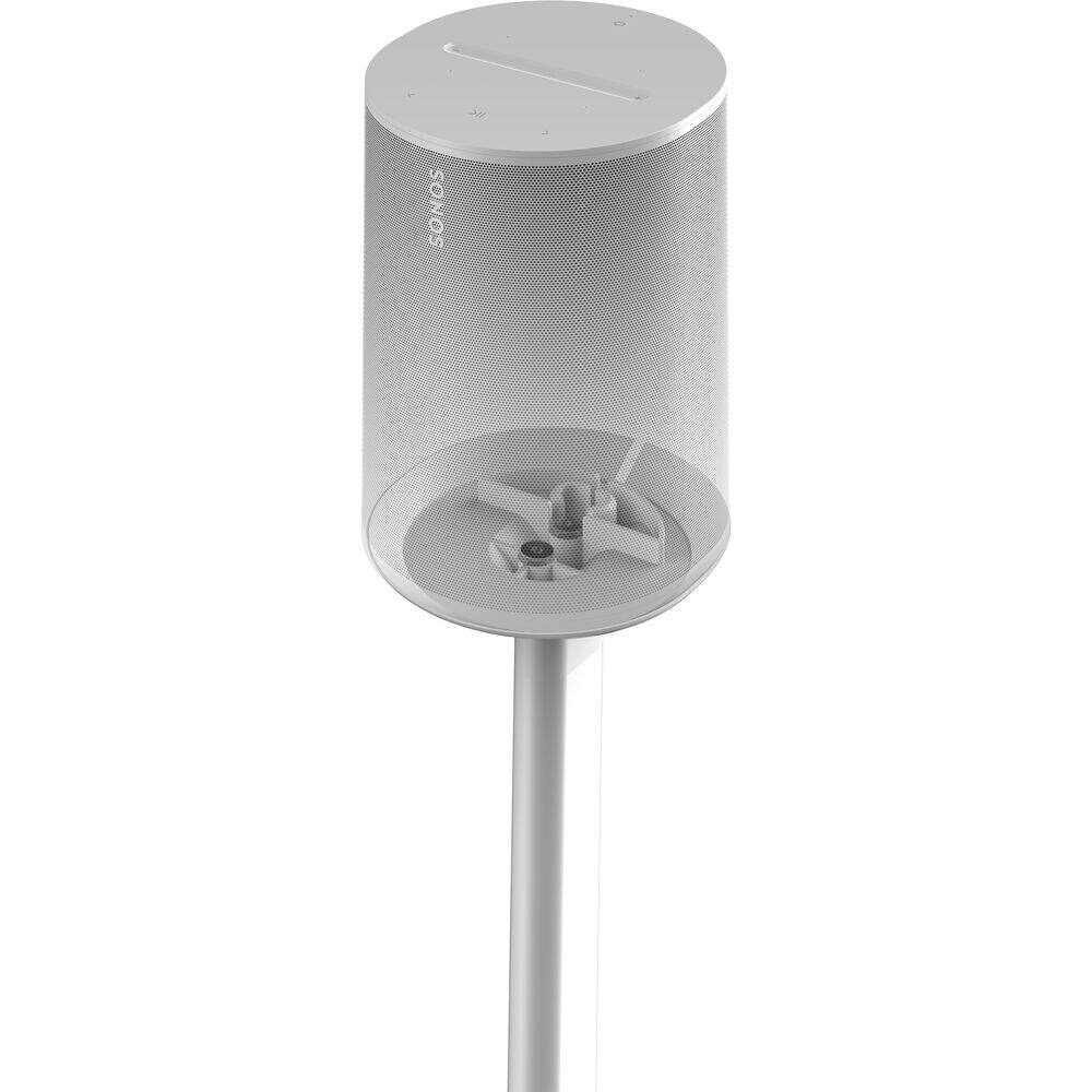 Alt View 5. Flexson - FLEXSON Floor Stand for Sonos Era 100 Speaker (White, Single) - "NA".