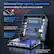 Extremely large capacity, expandable
Removable design for quick memory upgrade
Others use LPDDR: Recycled LPDDR materials, non-upgradable, shorter lifespan
Dual-Channel 32GB DDR4
3200MHz SODIMM
Max up to 96GB
M.2 2242 SATA SSD slot
Expandable up to 2TB
2TB M.2 2280 NVMe PCIe Gen 4x4 SSD
Max up to 4TB
2.5" SATA HDD slot (7mm)
Expandable up to 4TB