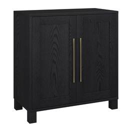 Hudson&Canal - Chabot 28" Wide Rectangular Accent Cabinet - Black