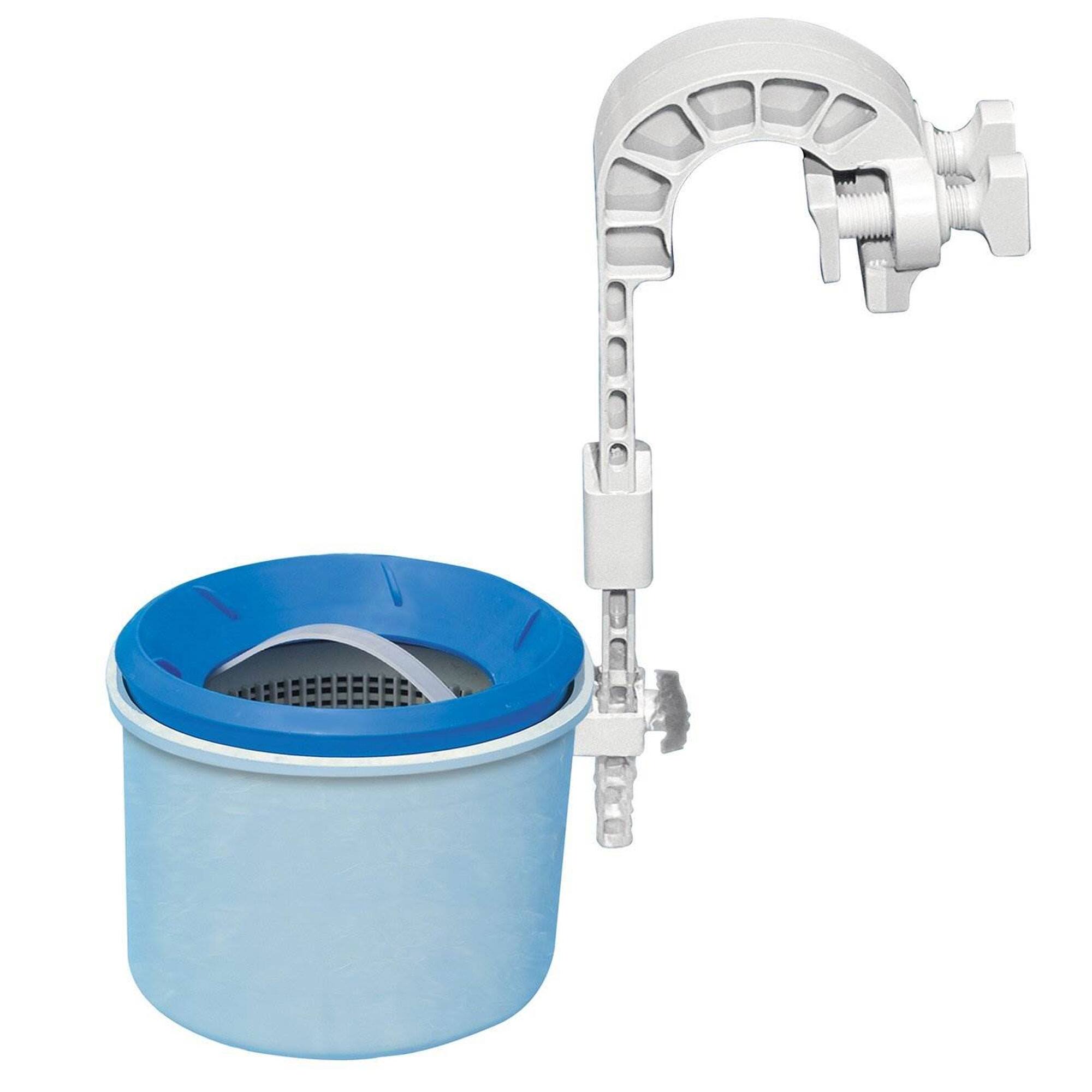 Front. Intex - Intex Deluxe 800 GPH+ Wall-Mounted Swimming Pool Surface Automatic Skimmer - Blue.