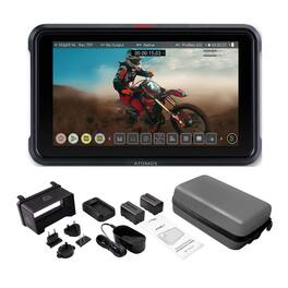 Atomos - Ninja V 5-Inch HDR Portable Monitor/Recorder with Accessory Bundle