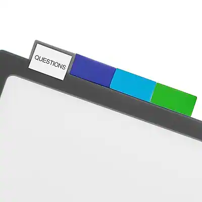 Staples Better Print & Apply Label Plastic Divider, 8 Tabs, 1 Set ...