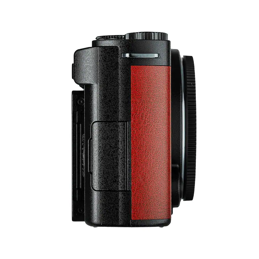 Mic Red Led Bundle Panasonic Lumix S9 Camera (Red), Rode VideoMicro Camera Mount ...