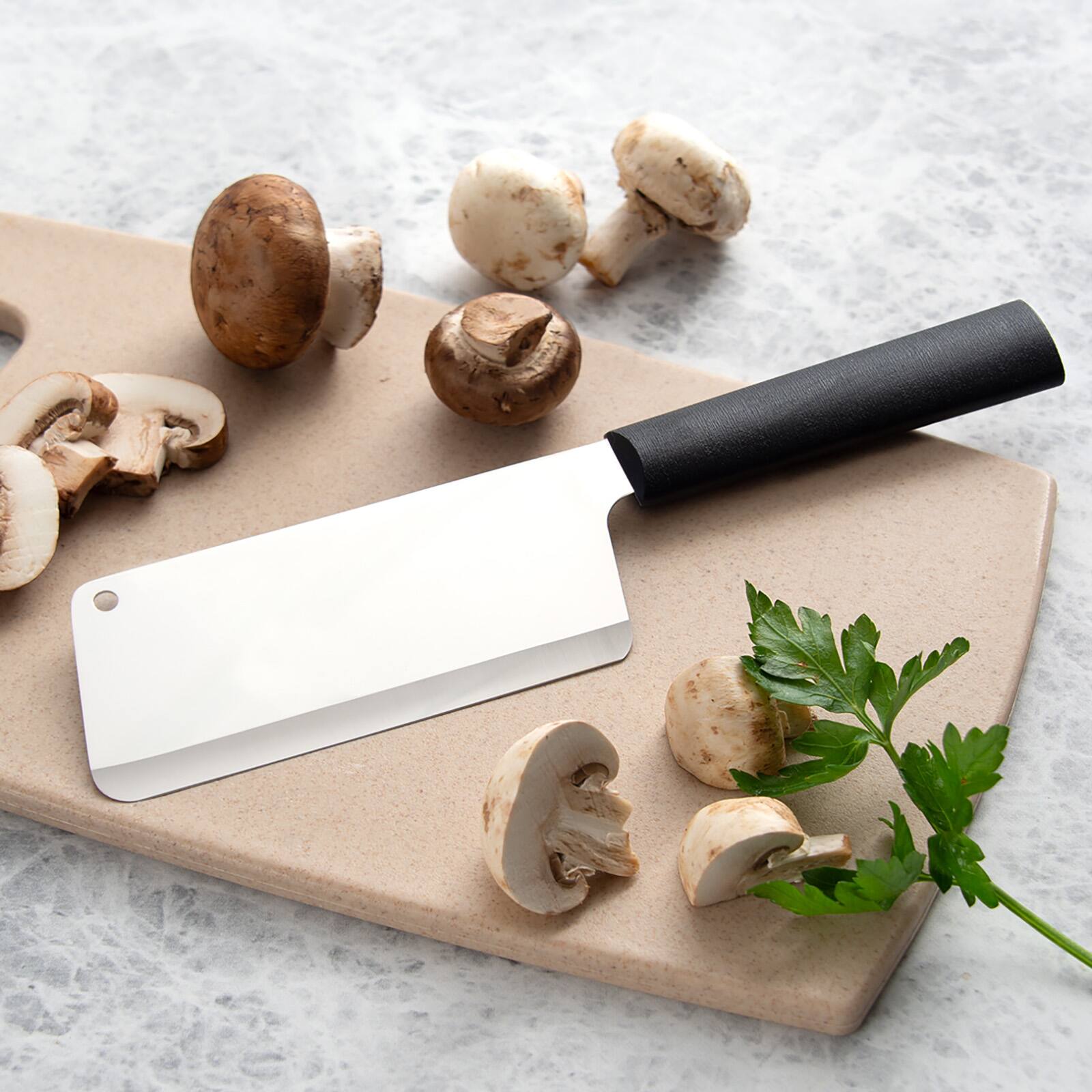Alt View 1. Rada - 5.25 Inch Chef's Dicer Knife, Black Handle - Black.