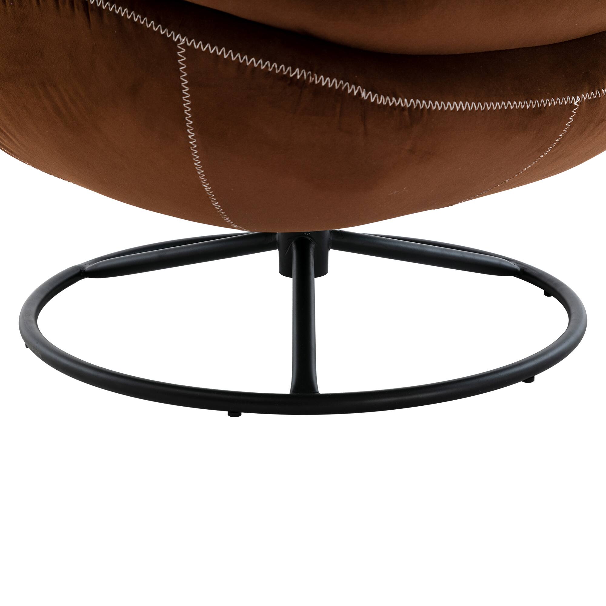 Alt View 6. APRILSOUL - Accent chair TV Chair  Living room Chair - Brown.