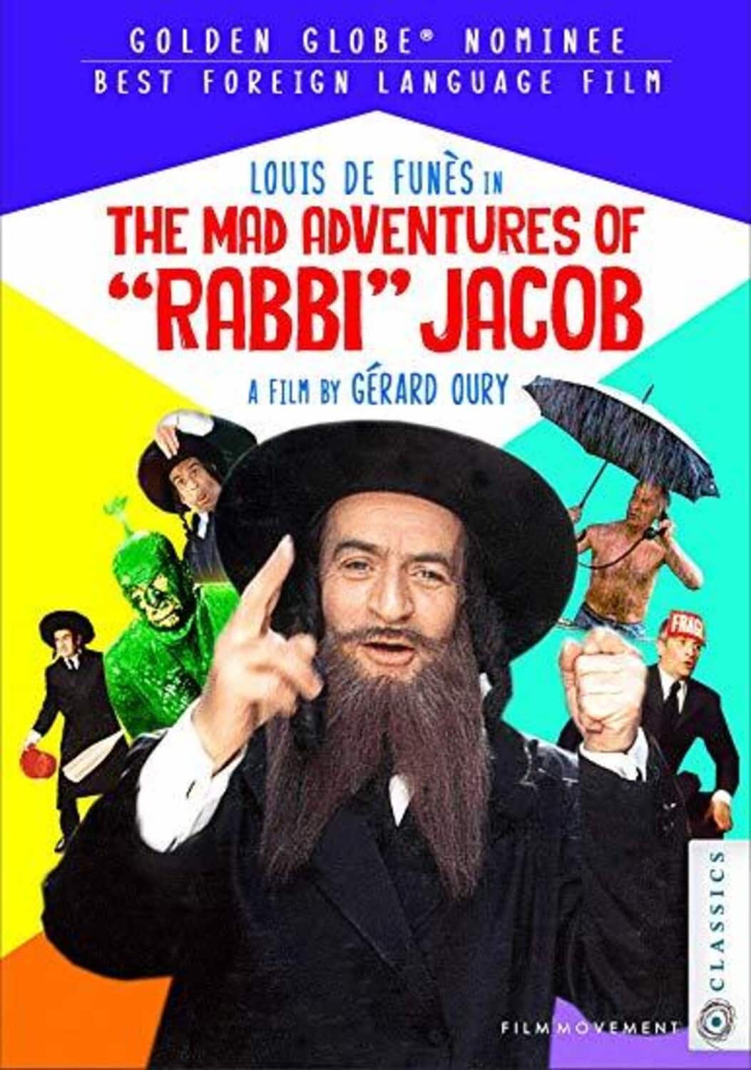 The Mad Adventures of Rabbi Jacob  - DVD