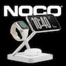 NOCO - XGrid XDS3: 3-in-1 Wireless Charging Stand for iPhone, Apple Watch & AirPods – MagSafe Compatible + Qi2 Certified - White