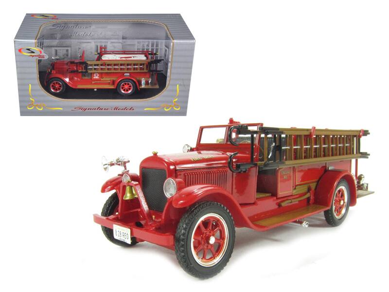 1928 Reo Fire Engine 1/32 Diecast Car Model by Signature Models Red ...