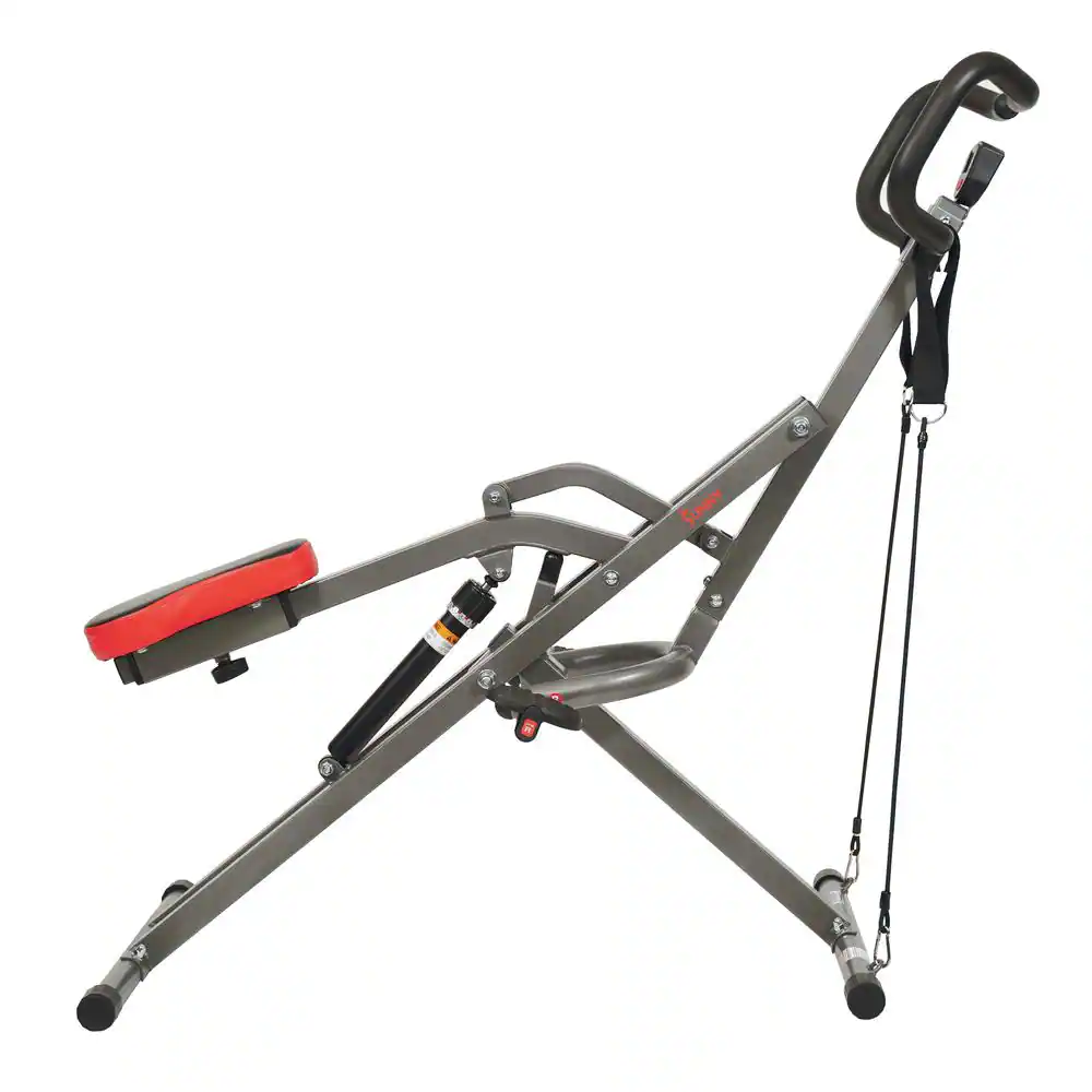 Alt View 1. Sunny Health & Fitness - Row-N-Ride PRO Squat Assist Trainer - Not Applicable.