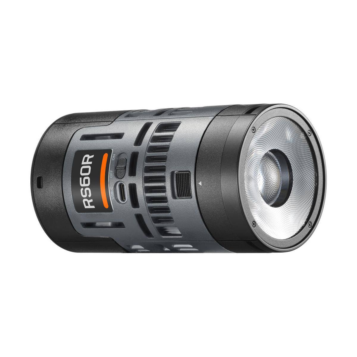 Alt View 4. Godox - Godox RS60R RGB LED light.