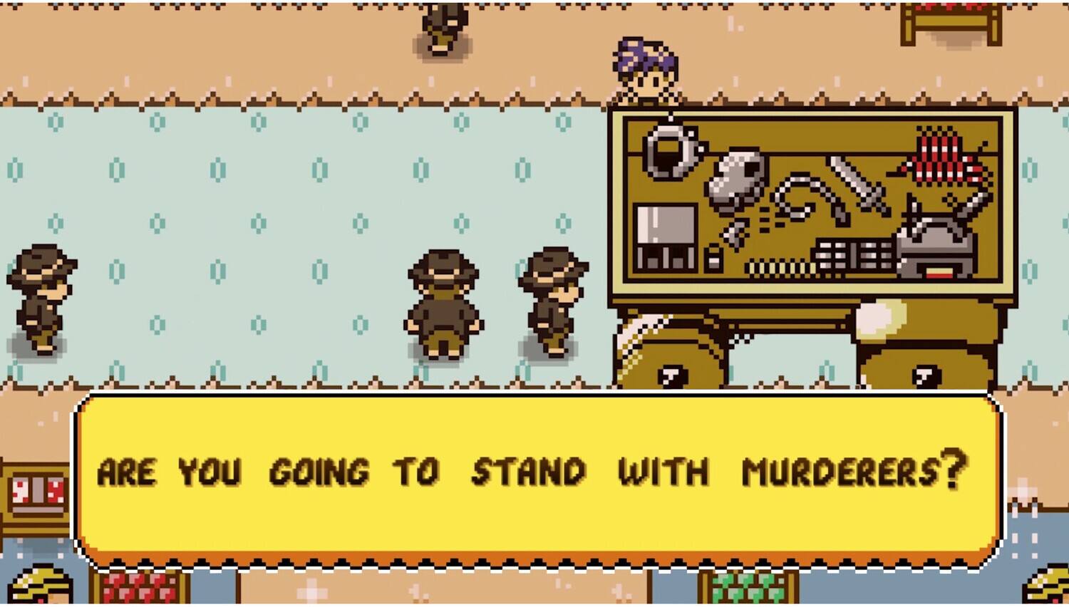 ARE YOU GOING TO STAND WITH MURDERERS?