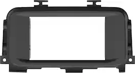 Metra - Dash Kit for Nissan Kicks 2021-2024 and Versa 2023-2025 (With Factory 8" Screen) Vehicles - Matte Black
