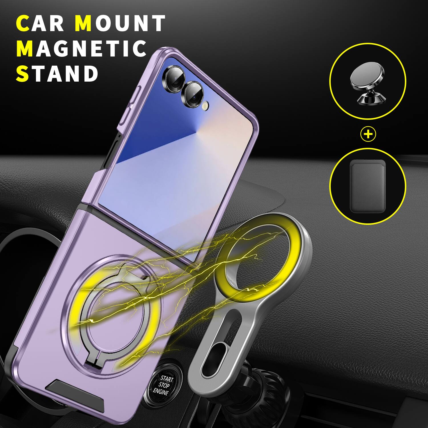 CAR MOUNT MAGNETIC STAND

START STOP ENGINE