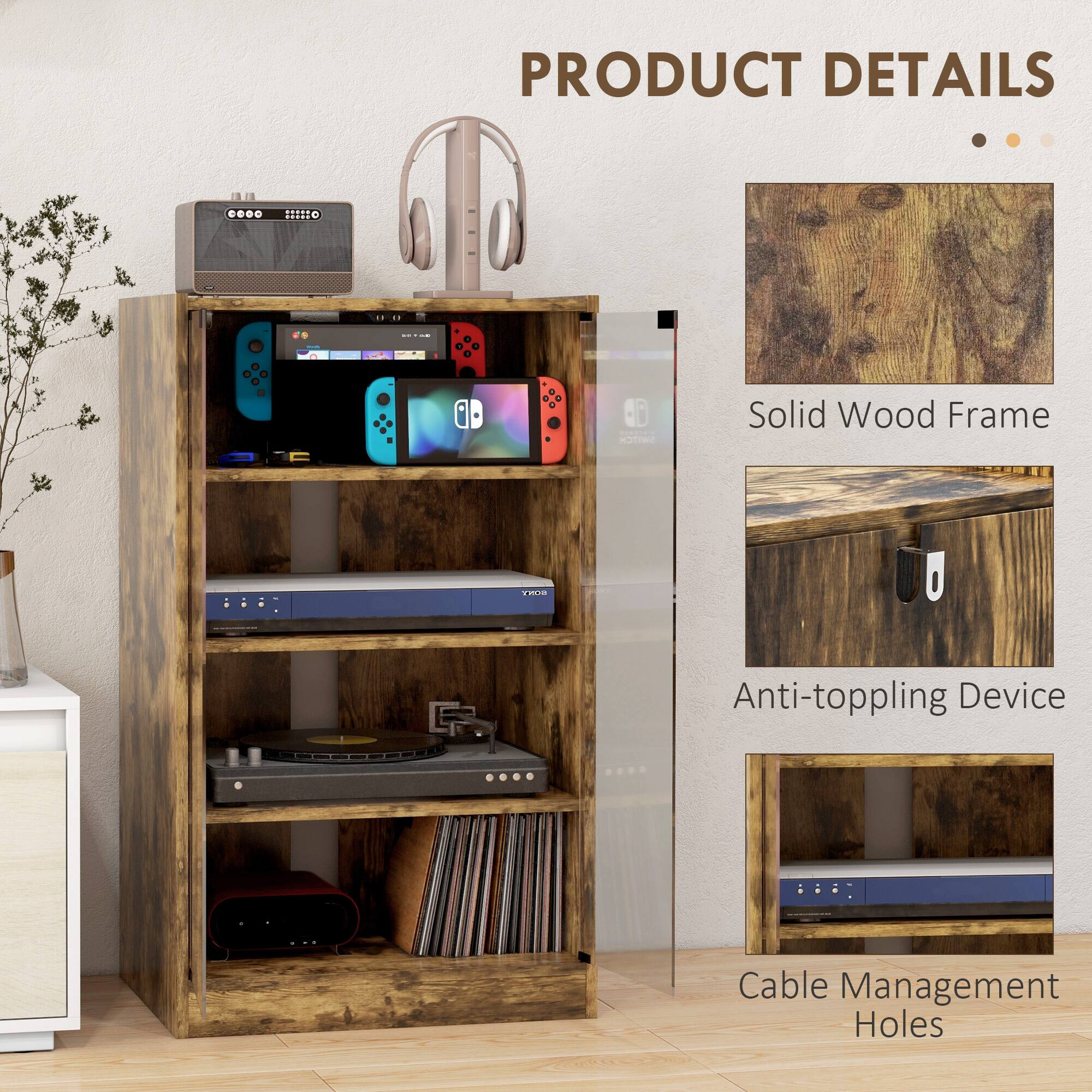 PRODUCT DETAILS

1. Solid Wood Frame
2. Anti-toppling Device
3. Cable Management Holes
