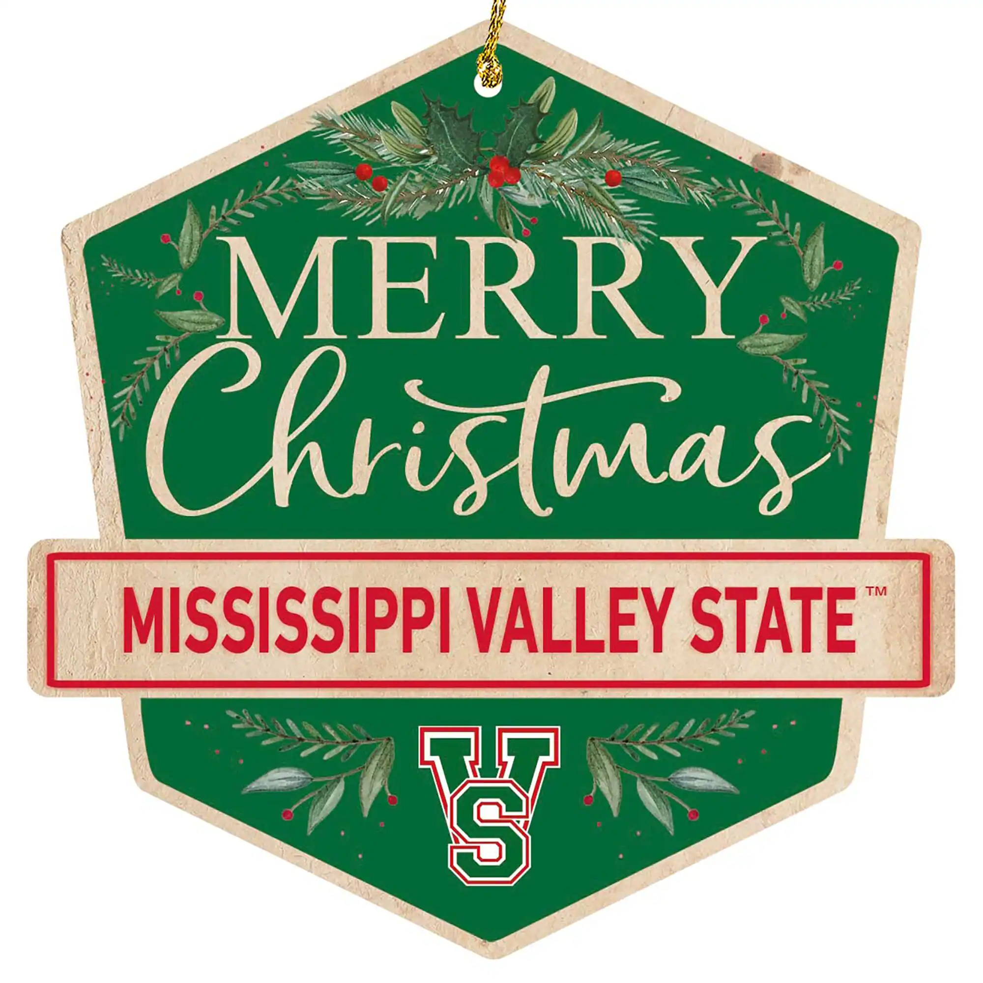 MERRY Christmas  
MISSISSIPPI VALLEY STATE  
™  
V S
