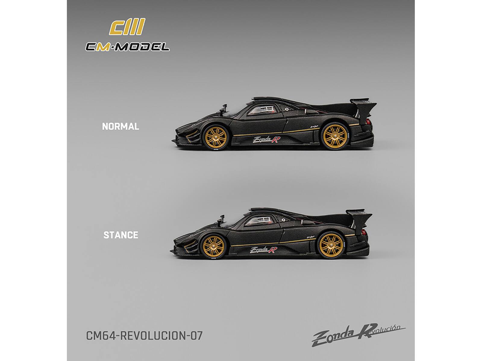 CIII  
CM-MODEL  

NORMAL  

STANCE  

CM64-REVOLUCIÓN-07  

Zonda Revolución