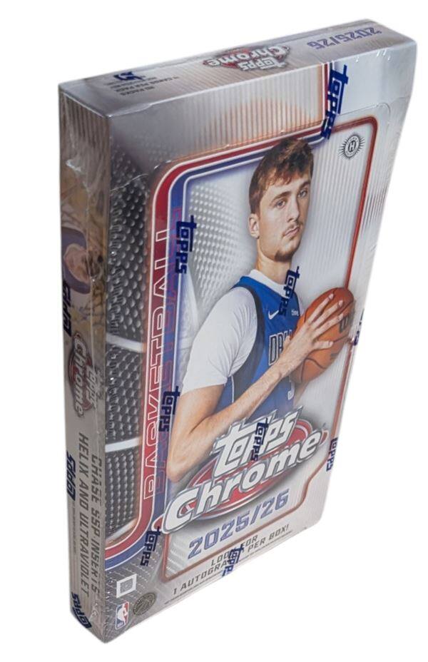 2025 26 Topps Chrome Basketball Hobby Box - Best Buy