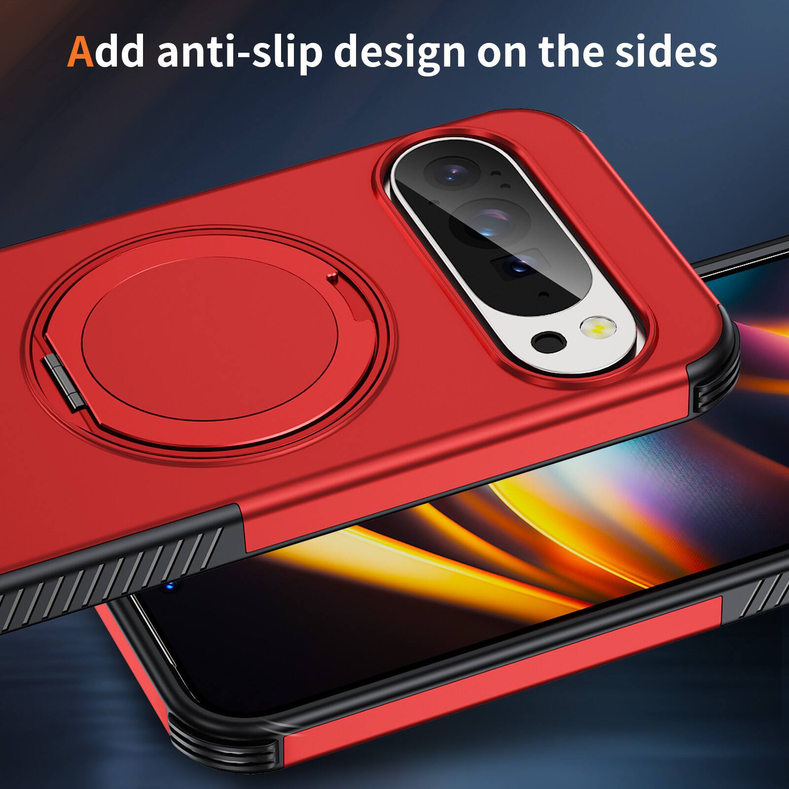 Add anti-slip design on the sides