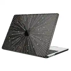 Front. Kitcheniva - Snap On Hard Shell Case For MacBook Air 13.6 Inch A3449 A3240 (2022-2026) Meteor Black - Meteor Black.