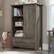Alt View 11. Sauder - Summit Station Wardrobe Armoire - Pebble Pine.
