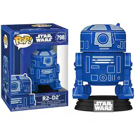 Funko - Pop! Star Wars R-D Blueprint - Multicolor