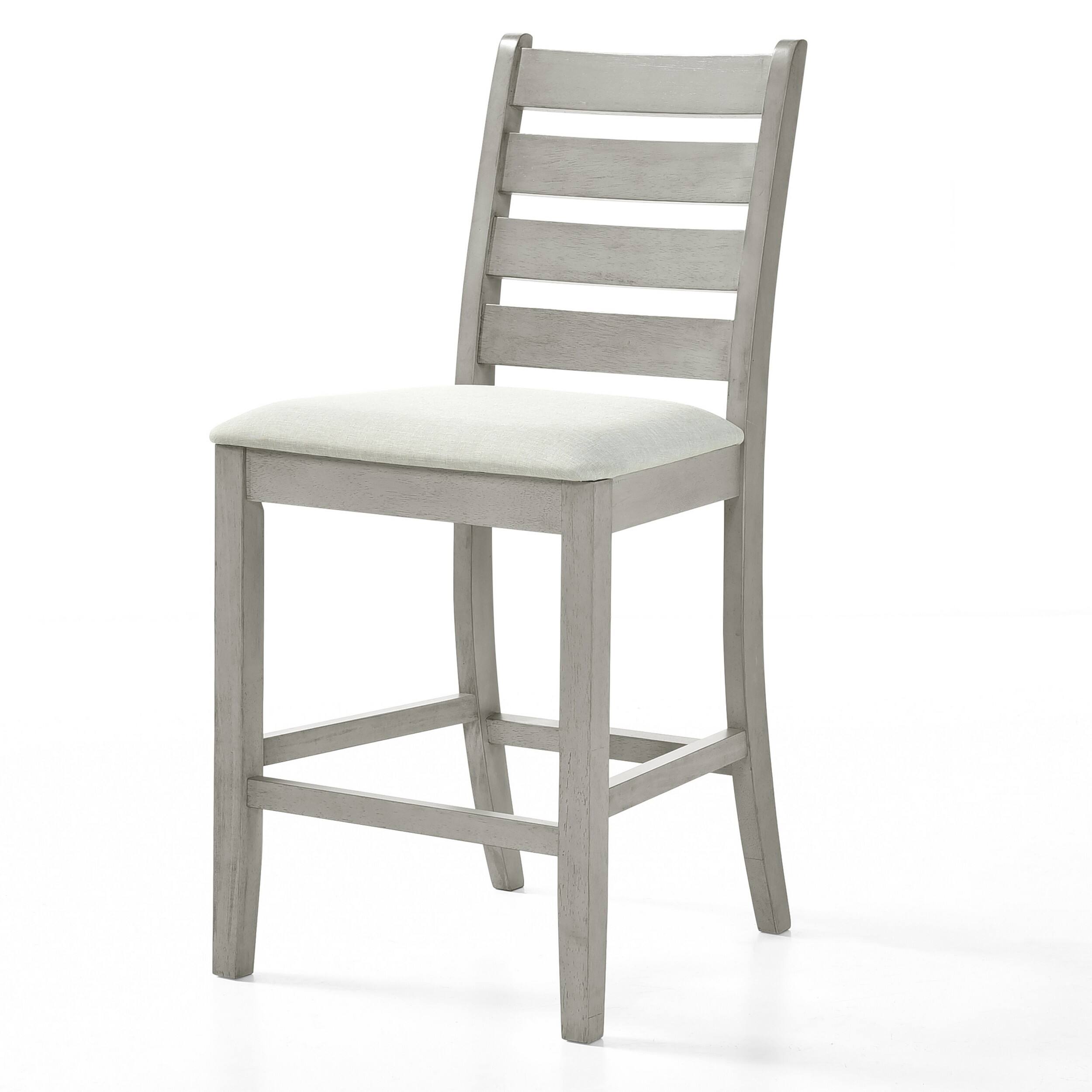 Manhattan Lane Pane 25 Inch Set of 2 Counter Height Dining Chairs ...