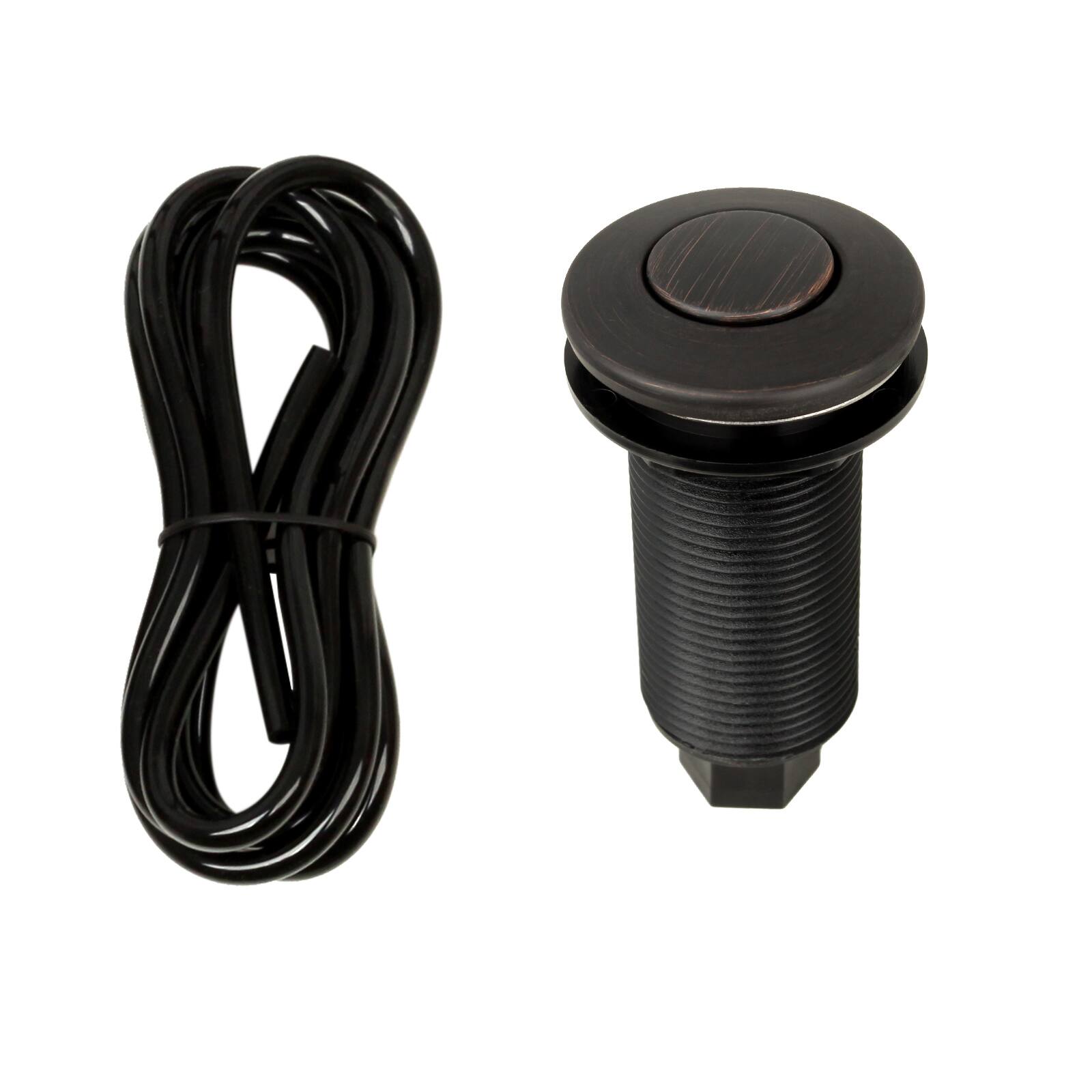 Alt View 1. Akicon - Akicon Sink Top/Counter Top Garbage Disposal Air Switch with Air Hose in Oil Rubbed Bronze - Oil Rubbed Bronze.