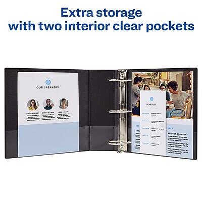 Extra storage with two interior clear pockets

OUR SPEAKERS

SCHEDULE

PRESENTATION