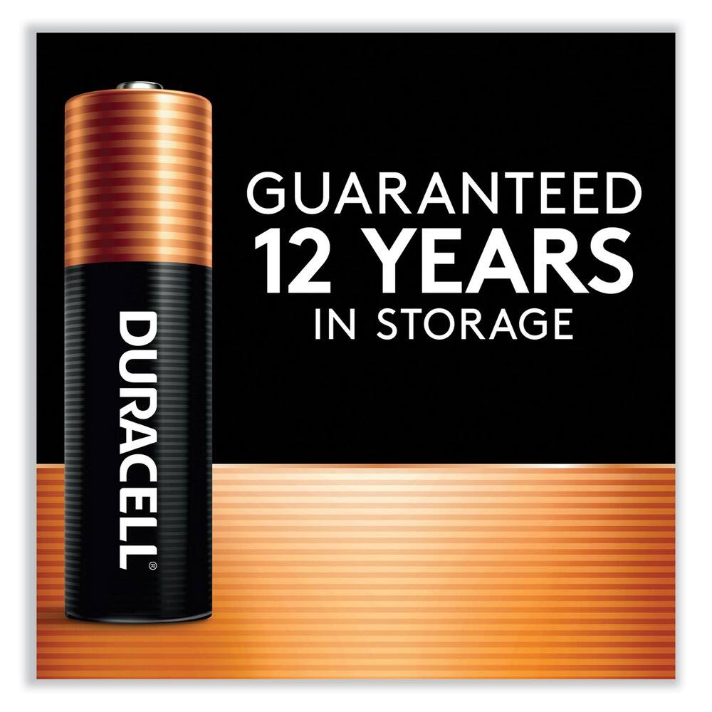 GUARANTEED  
12 YEARS  
IN STORAGE  

DURACELL