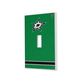 Keyscaper - Dallas Stars Single Toggle Lightswitch Plate - Multicolor