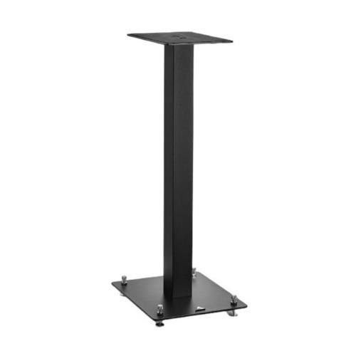 Left. Triangle - Triangle S01 Bookshelf Speaker Stands with Non-Slip Felt (Matte Black, Pair) - Black.