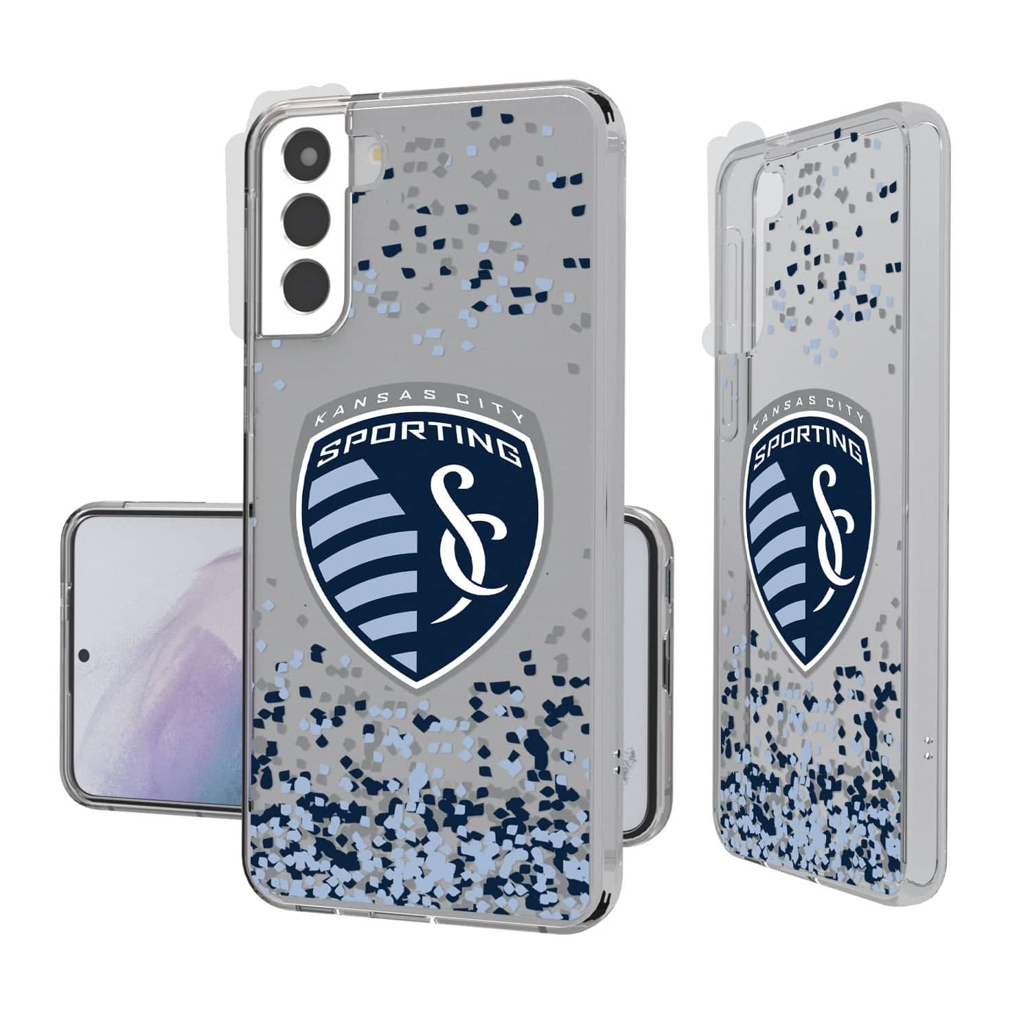 Keyscaper - MLS - Sporting Kansas City Galaxy Confetti Clear Case - S23 Plus - Multicolor price history on PriceWatchPro