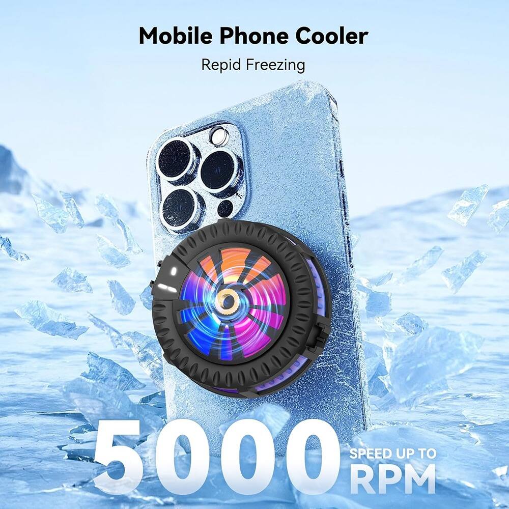 Mobile Phone Cooler  
Rapid Freezing  

5000  
SPEED UP TO  
RPM