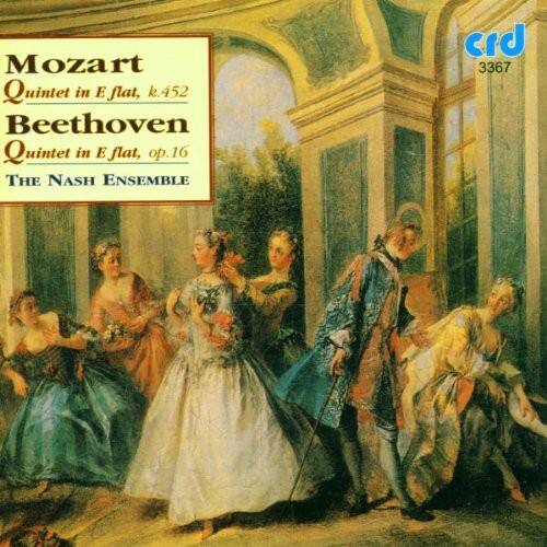 Mozart  
Quintet in E flat, k.452  
Beethoven  
Quintet in E flat, op.16  
The Nash Ensemble  
crd 3367