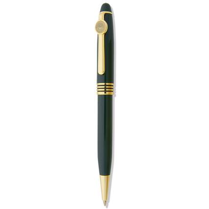 Front. Jardine - Bucknell Bison Green Ball Point Pen - Green.