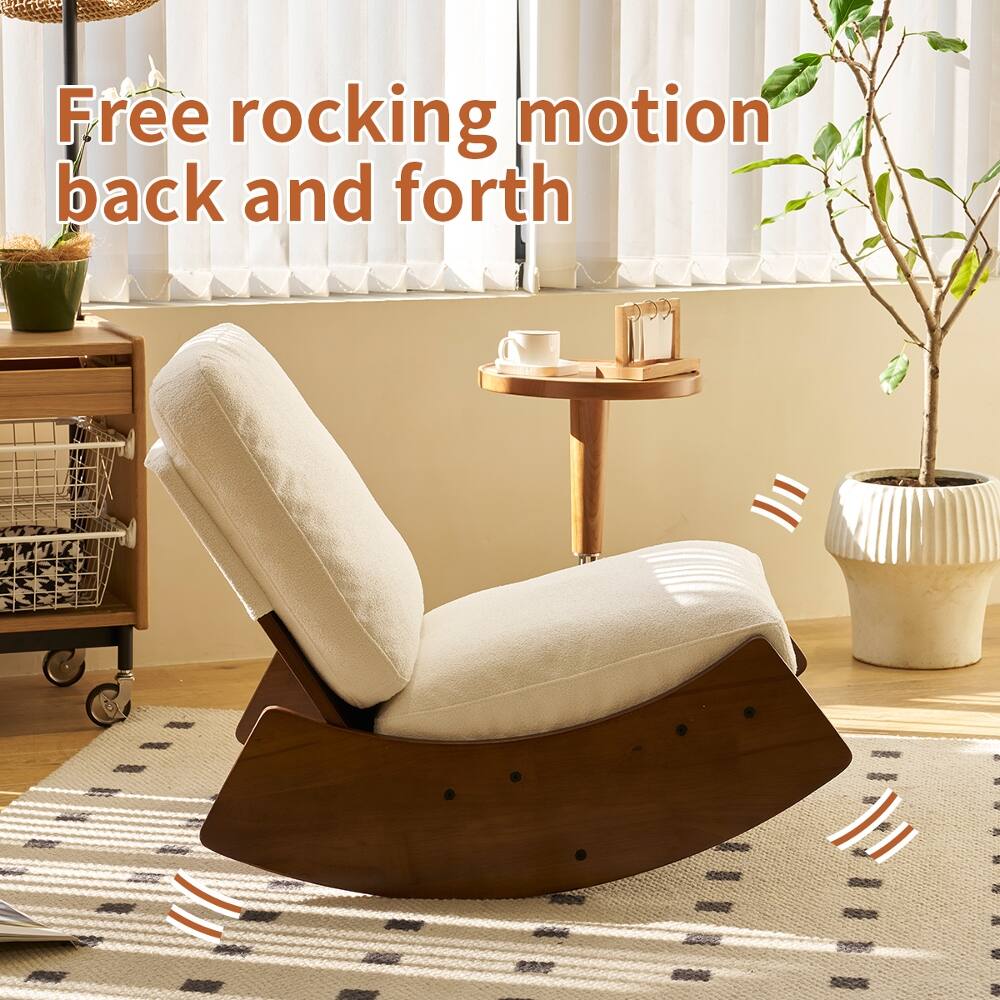 Free rocking motion back and forth