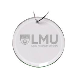 Jardine - Loyola Marymount Lions 3'' Glass Round Ornament - Multicolor