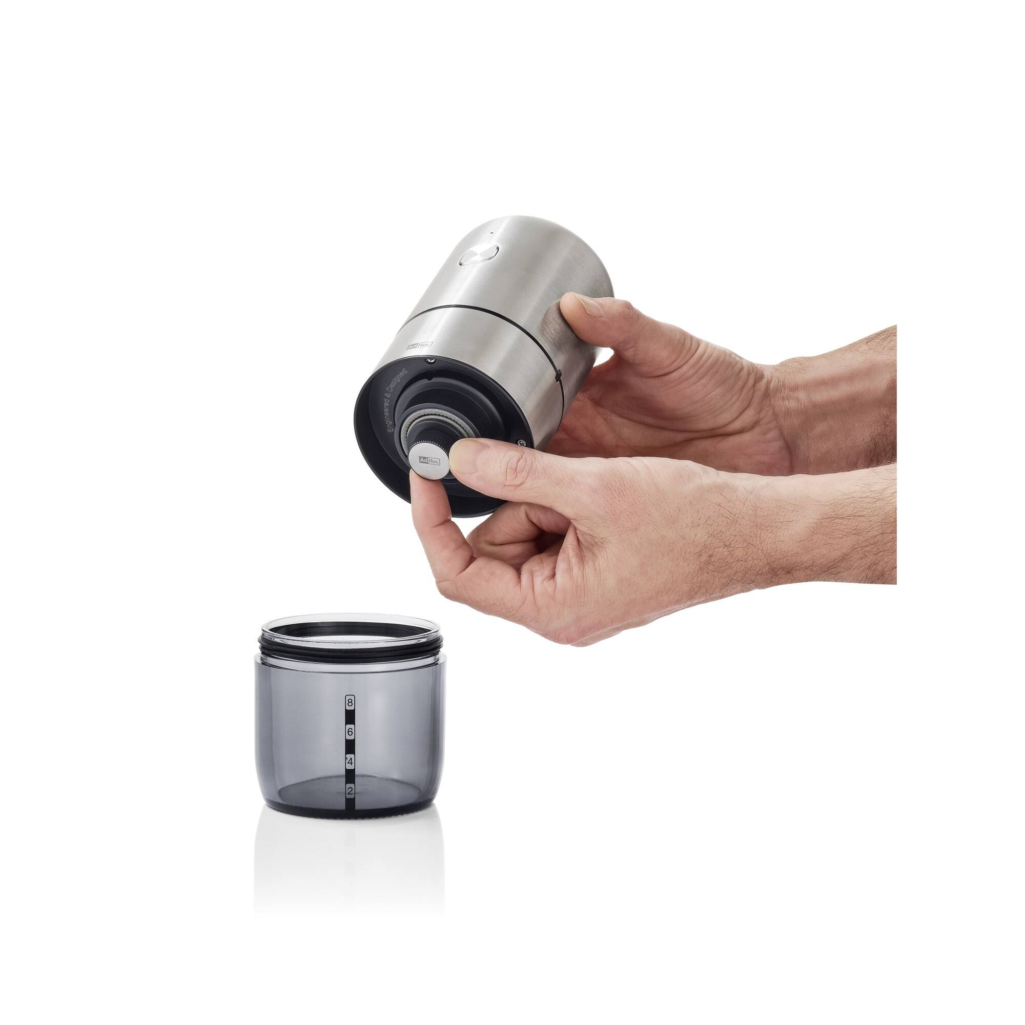Alt View 7. Ad Hoc - Electric Coffee Grinder - Clear.