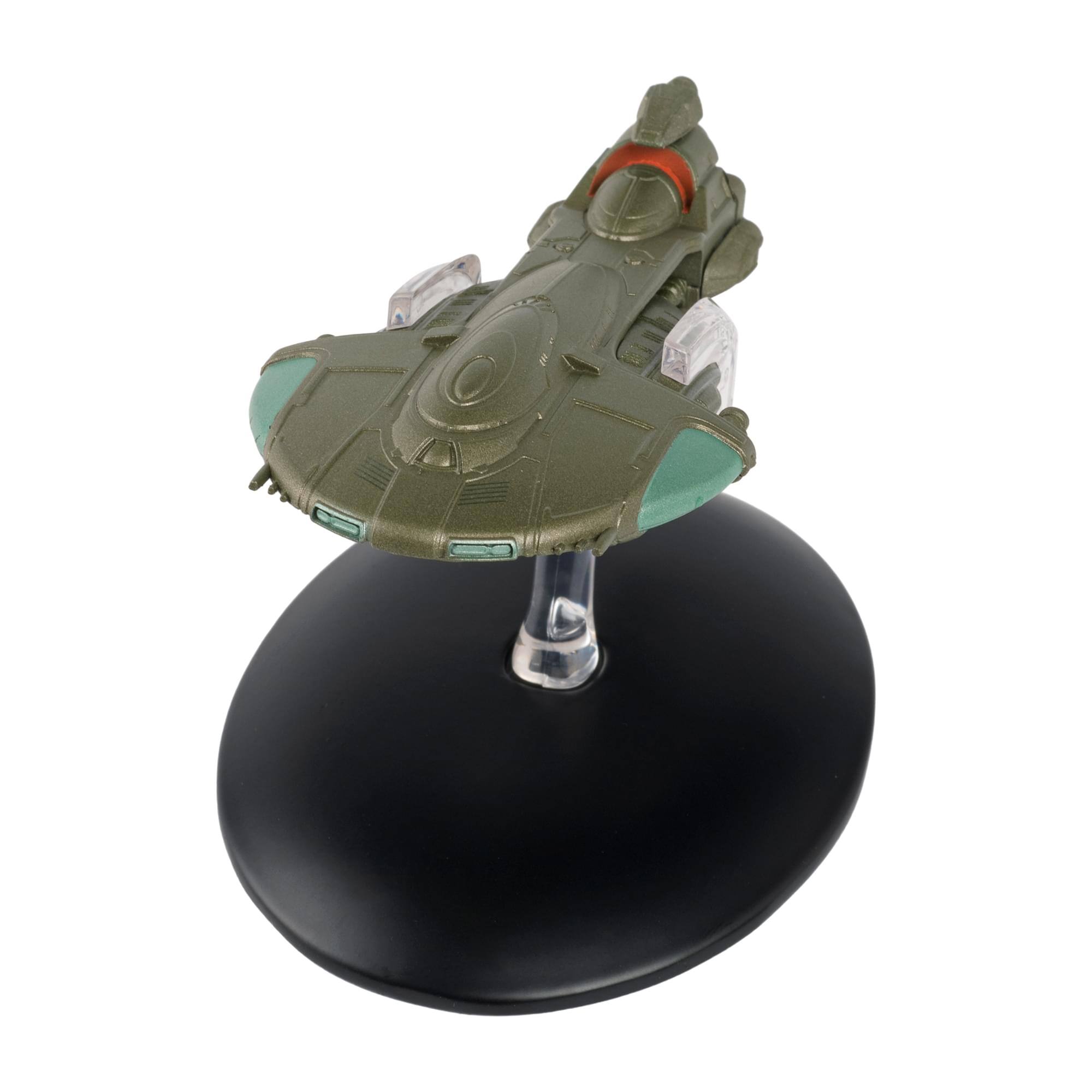 Alt View 2. Eaglemoss - Eaglemoss Star Trek Starship Replica | Tellarite Cruiser - Green.