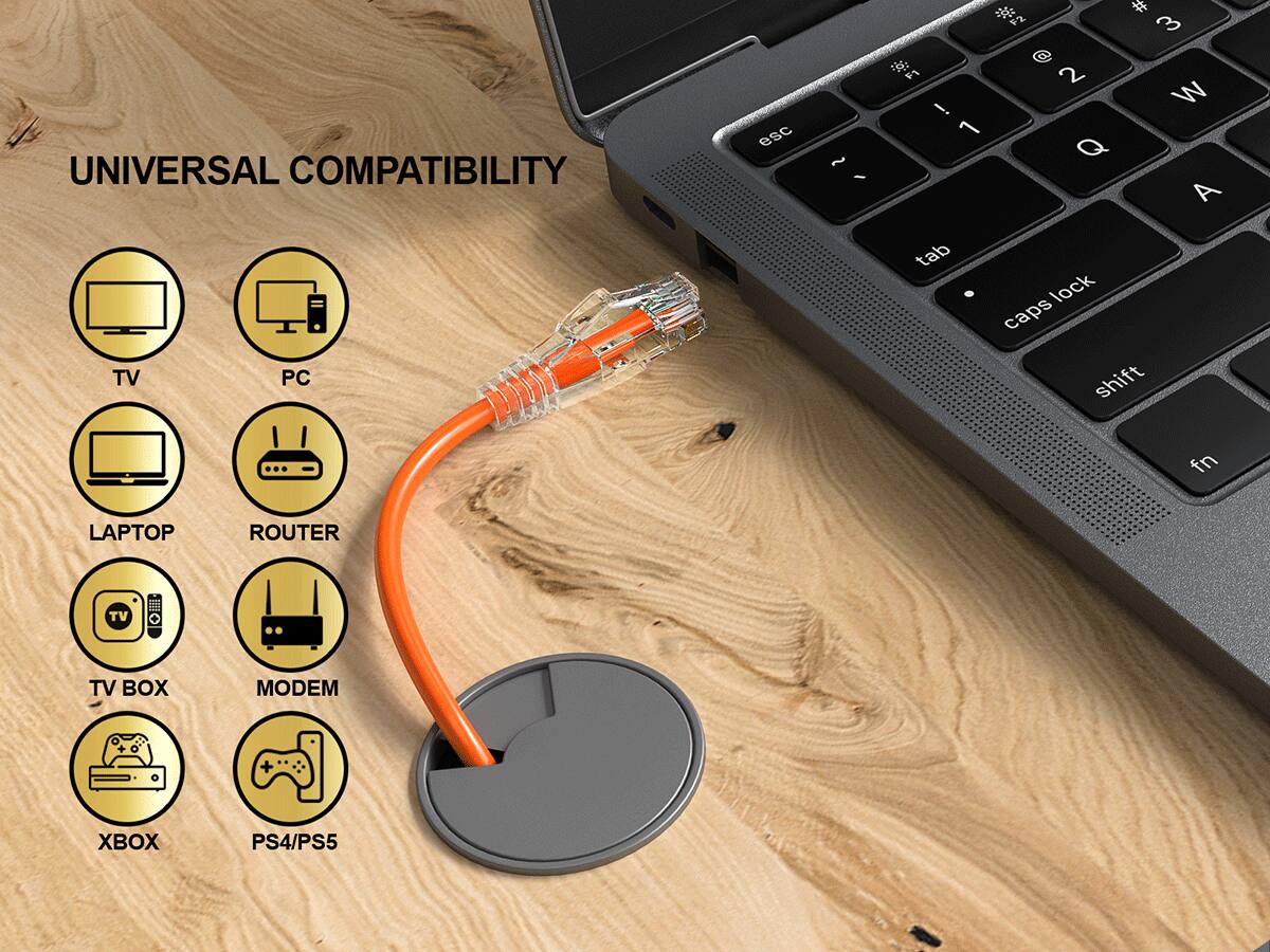 UNIVERSAL COMPATIBILITY TV PC

esc
~
# 3  A 2 ! W 1 Q A tab lock caps shift
fn

LAPTOP
ROUTER
TV
TV BOX
MODEM
XBOX
PS4/PS5