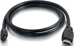 C2G - Refurbished Excellent - Cables to Go 757120401629 3.3 feet Velocity High Speed HDMI to HDMI Mini Cable - Black